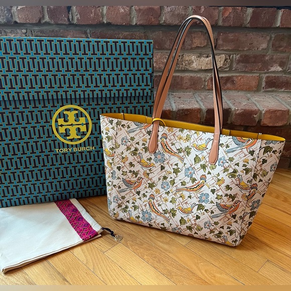 Tory Burch Handbags - Tory Burch Multicolor Printed Blake Tote Bag